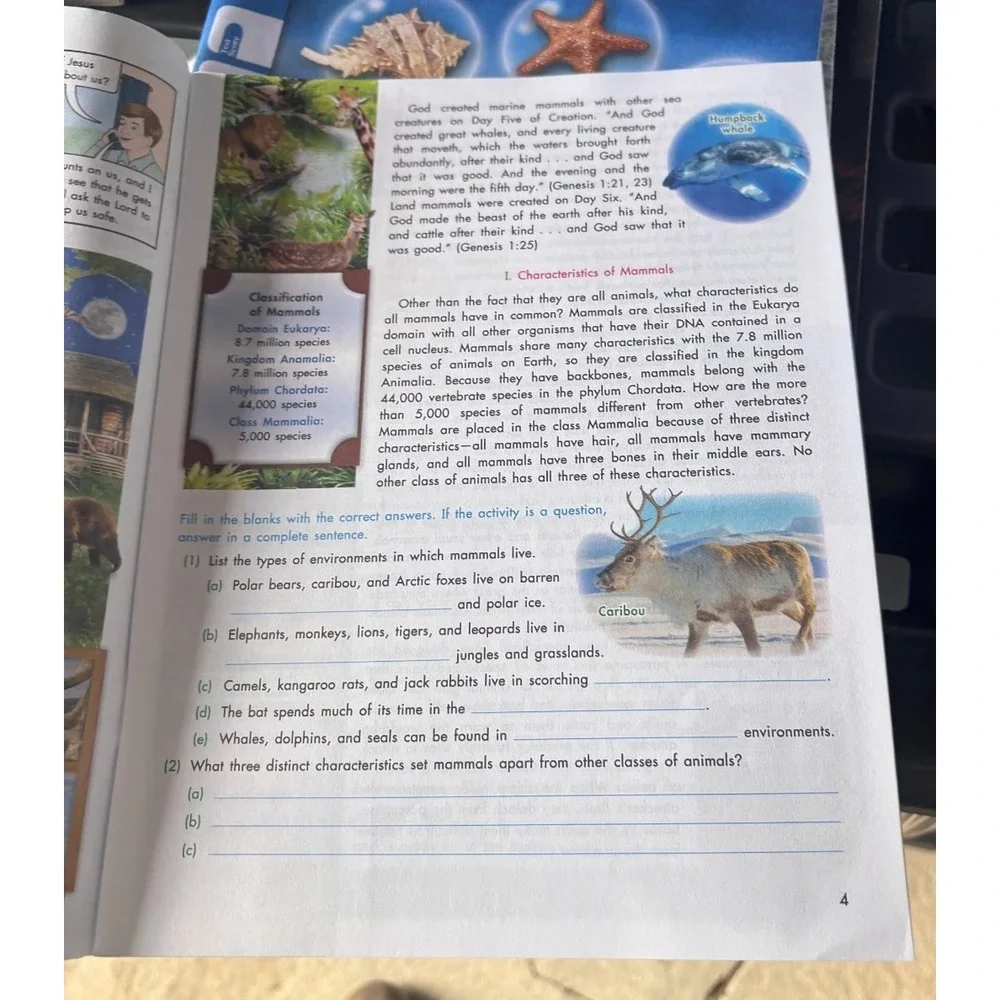 ACE Science 1098  homeschooling workbook